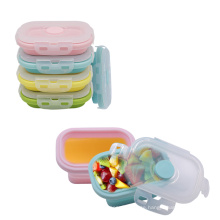 Hot selling food grade durable silicone foldable crisper